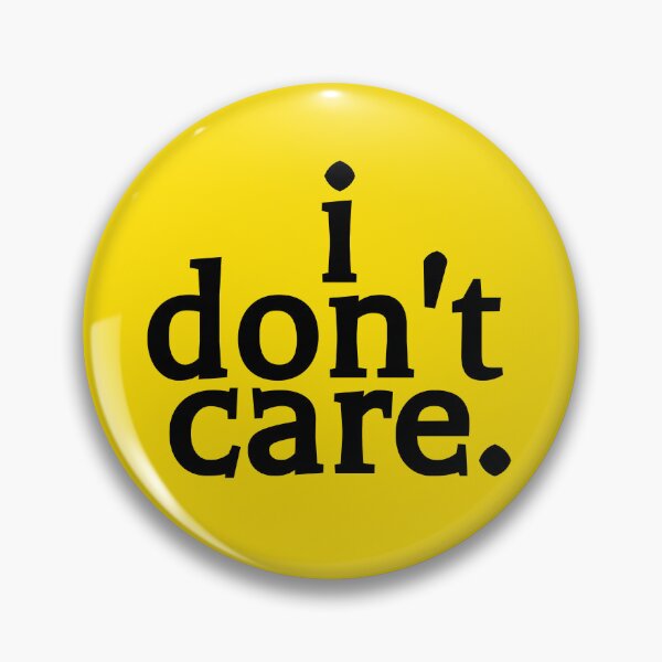 Item preview, I don't care designed and sold by rochelledgn.