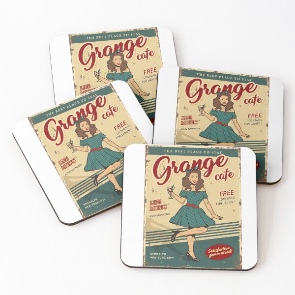 Aperçu de l'œuvre Café Grange Vintage créée et vendue par MaryAnn84.