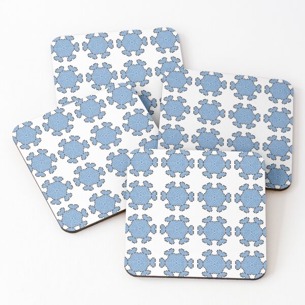 Item preview, Blue , White and Black Pattern designed and sold by Nalwesya.