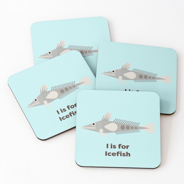 Item preview, I is for Icefish (The Animal Alphabet) designed and sold by Utter, Earth.