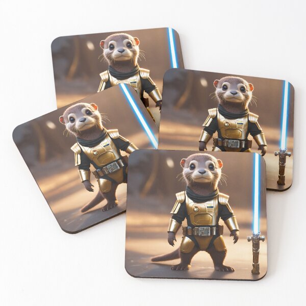 Item preview, Robot Otter is training to fight. designed and sold by BotunPeony.