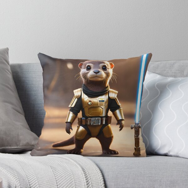 Item preview, Robot Otter is training to fight. designed and sold by BotunPeony.