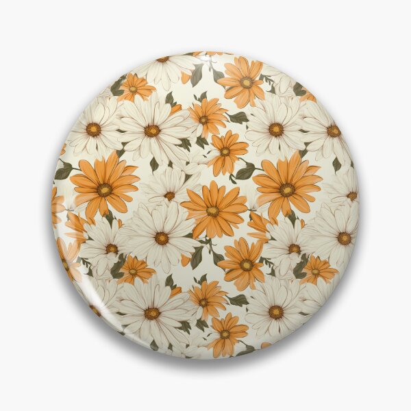 Item preview, Daisy Pattern (white and yellow)  designed and sold by HofTao.