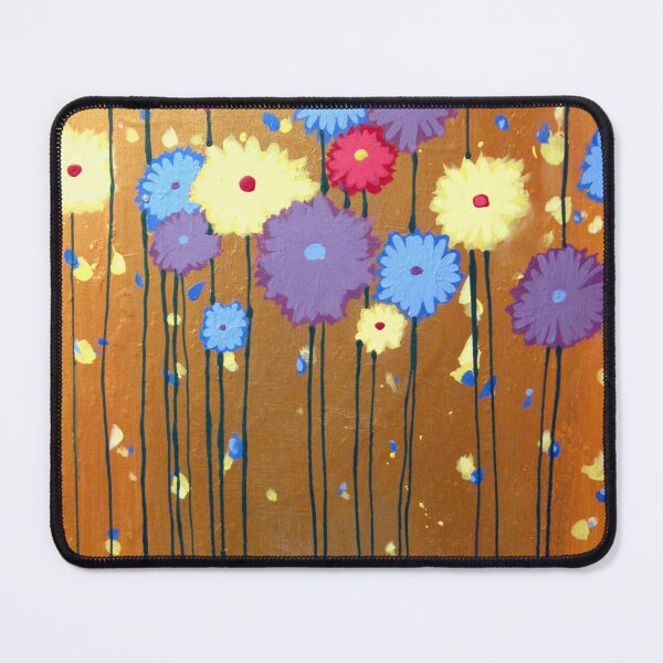 Item preview, Flower painting floral impressionist wall art acrylic abstract canvas art daisy decor Ready to Hang Art Decor Artwork designed and sold by wrightsonarts.