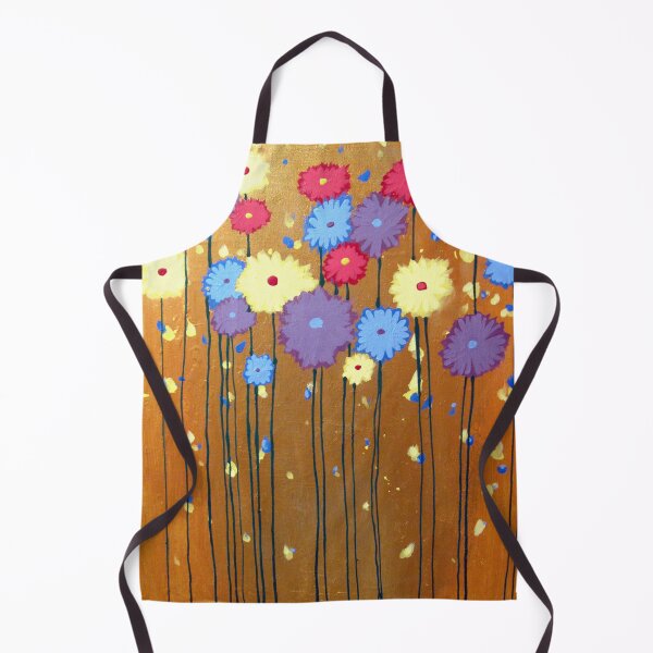Item preview, Flower painting floral impressionist wall art acrylic abstract canvas art daisy decor Ready to Hang Art Decor Artwork designed and sold by wrightsonarts.