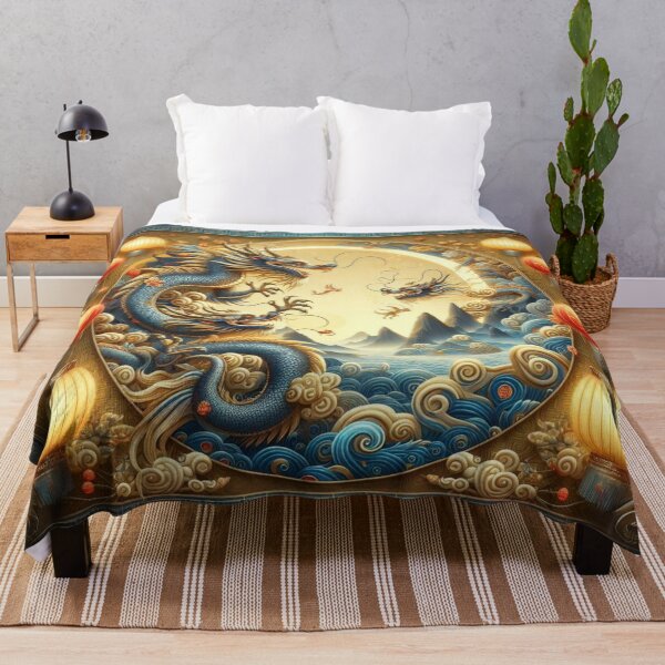 Item preview, Fantasy Dragon zodiac ushering New Year (silvergoldvisionary) designed and sold by SGVisionary.