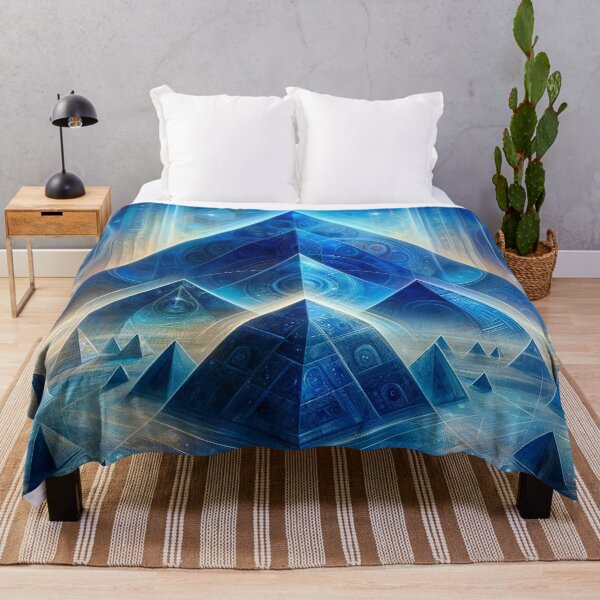 Item preview, Blue Pyramids designed and sold by Ethereal Visions.