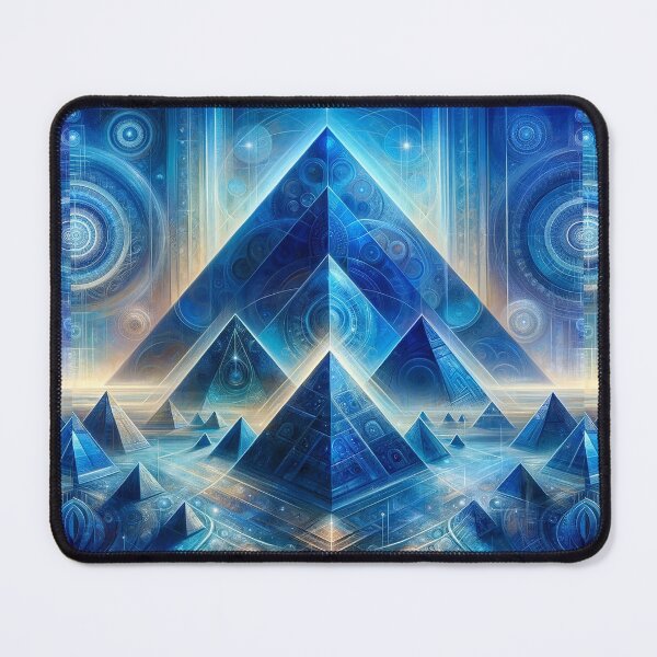 Item preview, Blue Pyramids designed and sold by Ethereal Visions.