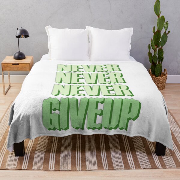 Item preview, Never Never Never Giveup designed and sold by ArtsyExplorer.