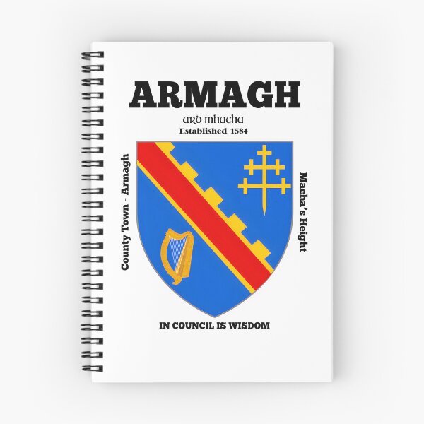 Item preview, Irish County Armagh Ireland Crest, Translation & More designed and sold by REAL IRISH GIFTS.