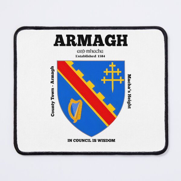 Item preview, Irish County Armagh Ireland Crest, Translation & More designed and sold by REAL IRISH GIFTS.