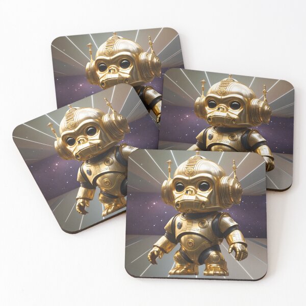 Item preview, Kong Robot in Galaxy  designed and sold by BotunPeony.