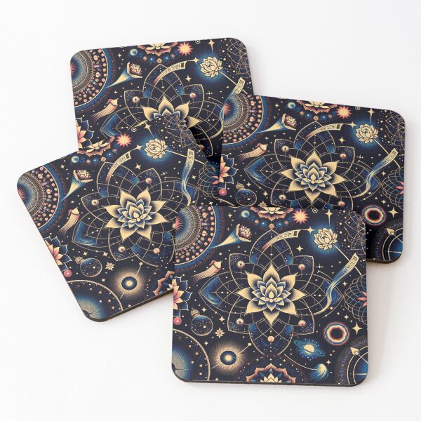 Item preview, Buddhist imagery with astrophysical elements designed and sold by CoussaZau.