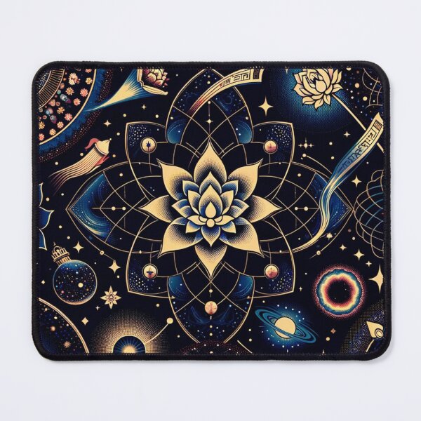 Item preview, Buddhist imagery with astrophysical elements designed and sold by CoussaZau.