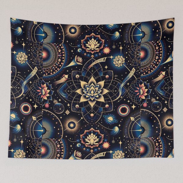 Item preview, Buddhist imagery with astrophysical elements designed and sold by CoussaZau.