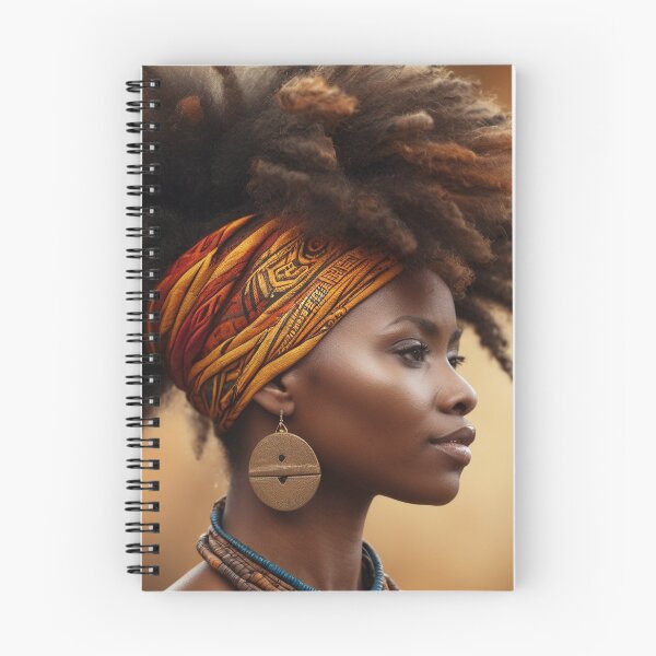 Item preview, Afro Elegance | Tribal Beauty in Orange designed and sold by Rothnaric.