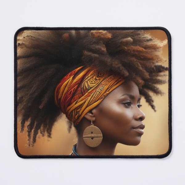 Item preview, Afro Elegance | Tribal Beauty in Orange designed and sold by Rothnaric.