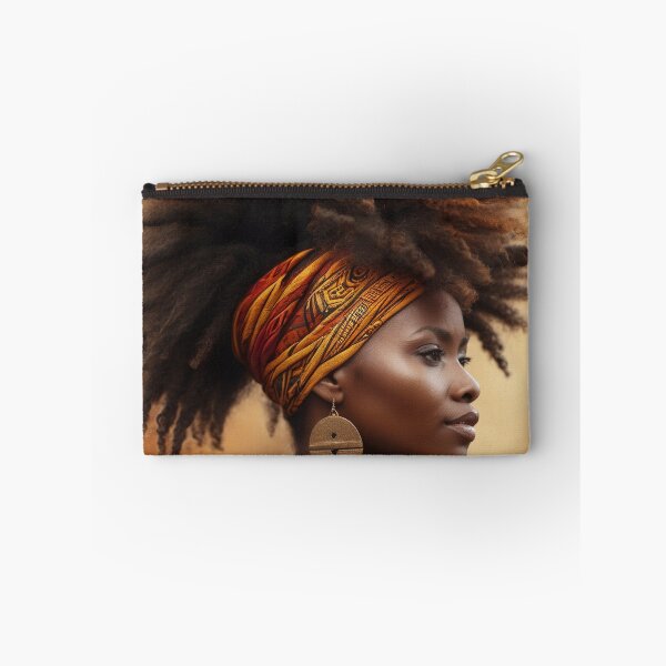 Item preview, Afro Elegance | Tribal Beauty in Orange designed and sold by Rothnaric.