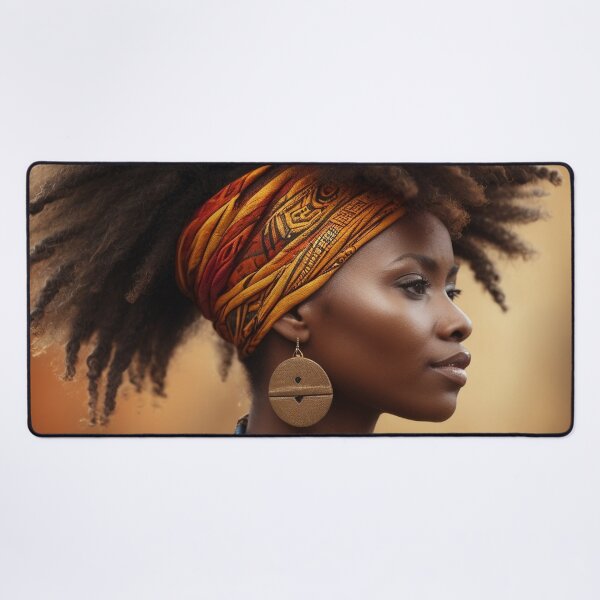 Item preview, Afro Elegance | Tribal Beauty in Orange designed and sold by Rothnaric.