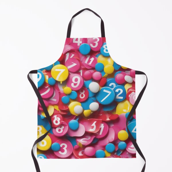 Item preview, PINK NUMBERS, BITS AND BOBS - PATTERN designed and sold by Eandbeyond.