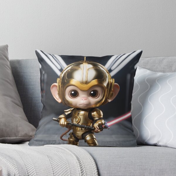 Item preview, Robot Monkey is training to fight. designed and sold by BotunPeony.