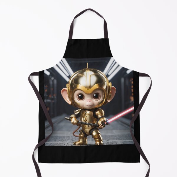 Item preview, Robot Monkey is training to fight. designed and sold by BotunPeony.
