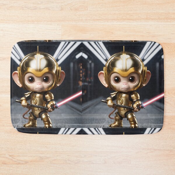 Item preview, Robot Monkey is training to fight. designed and sold by BotunPeony.