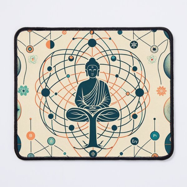 Item preview,  Buddhist elements with scientific concepts designed and sold by CoussaZau.