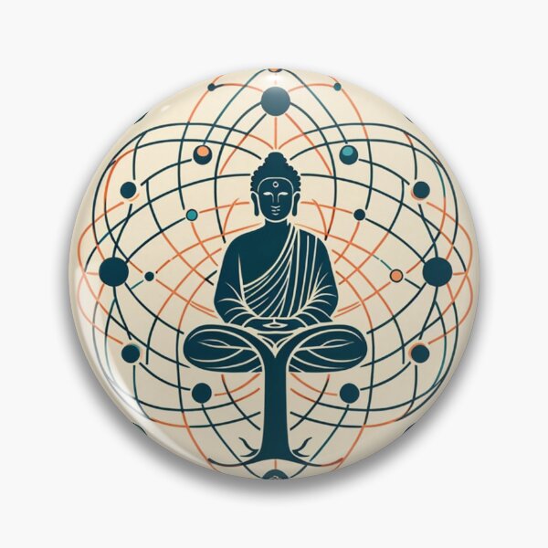 Item preview,  Buddhist elements with scientific concepts designed and sold by CoussaZau.