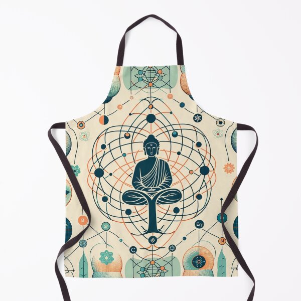Item preview,  Buddhist elements with scientific concepts designed and sold by CoussaZau.