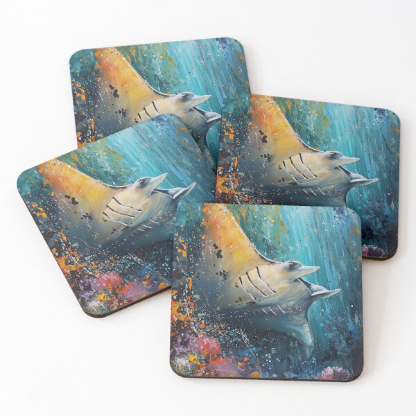 Item preview, The Majestic Manta Ray - Deep in the Ocean designed and sold by Earth Celebration Designs.