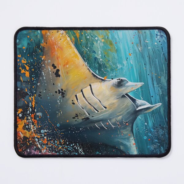 Item preview, The Majestic Manta Ray - Deep in the Ocean designed and sold by Earth Celebration Designs.