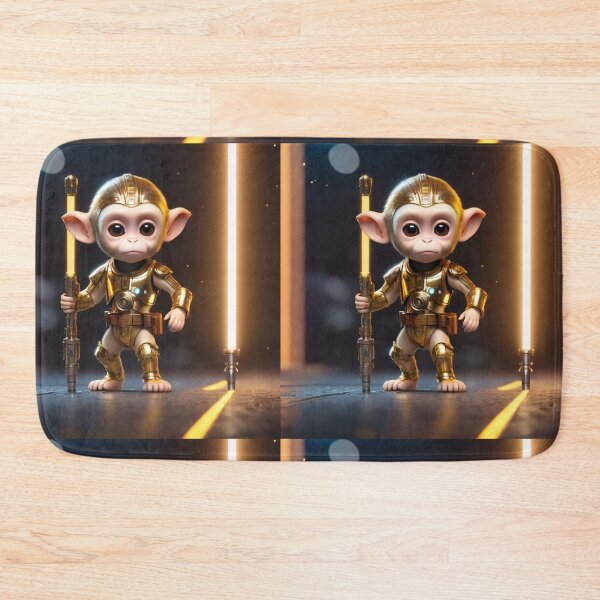 Item preview, Robot Monkey is training to fight. designed and sold by BotunPeony.