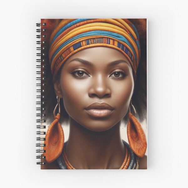 Item preview, Earthen Harmony | Tribal Beauty in Orange and Blue designed and sold by Rothnaric.