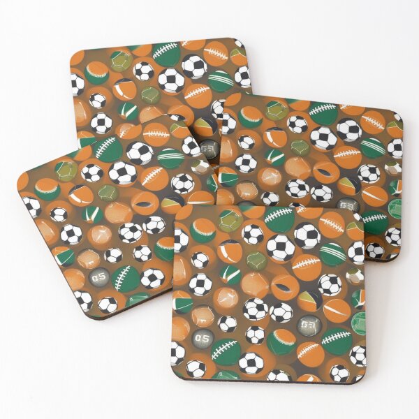 Item preview, LOTS OF BALLS - SPORTS PATTERN designed and sold by Eandbeyond.