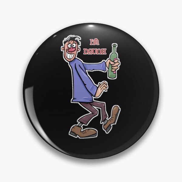 Item preview, I'm drunk designed and sold by Aiyinyangart.