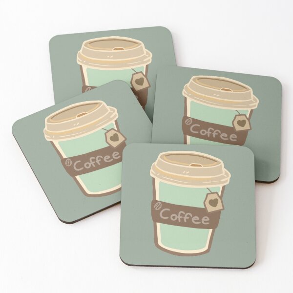 Item preview, Cute coffee cup designed and sold by lilbeanzart.
