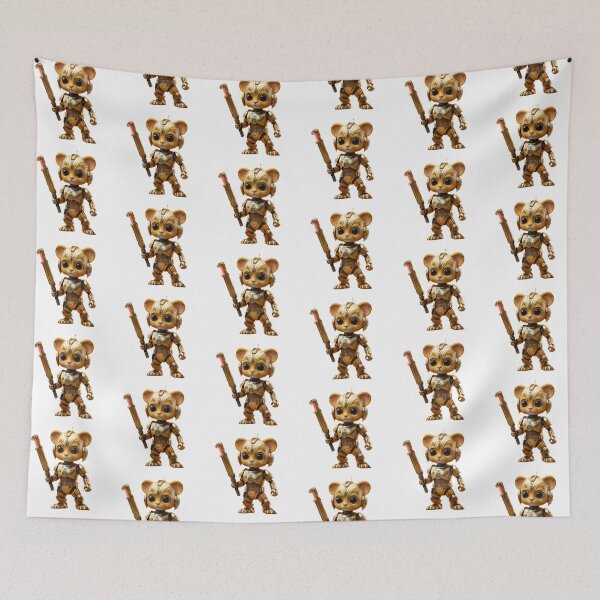 Item preview, Robot Tiger is training to fight. designed and sold by BotunPeony.