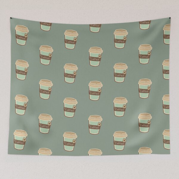 Item preview, Cute coffee cup designed and sold by lilbeanzart.