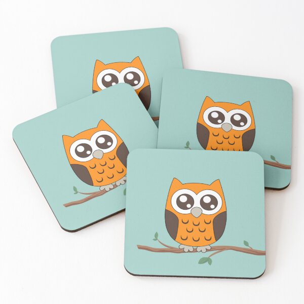Item preview, orange owl designed and sold by Junior133.