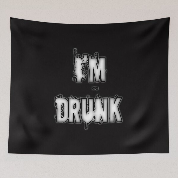Item preview, I'm drunk designed and sold by Aiyinyangart.