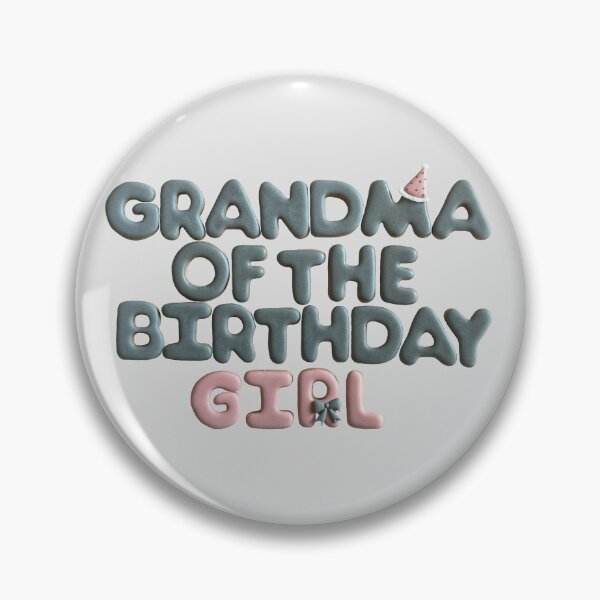 Item preview, Grandma of the birthday girl sugar cookies  designed and sold by aiko-p.