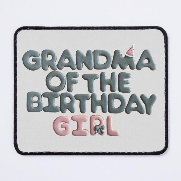 Item preview, Grandma of the birthday girl sugar cookies  designed and sold by aiko-p.