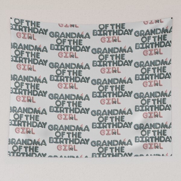 Item preview, Grandma of the birthday girl sugar cookies  designed and sold by aiko-p.