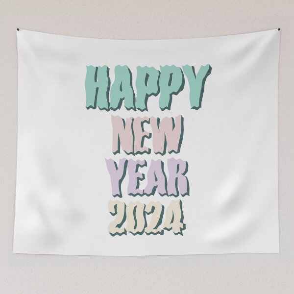 Item preview, Happy New Year 2024 designed and sold by ArtsyExplorer.