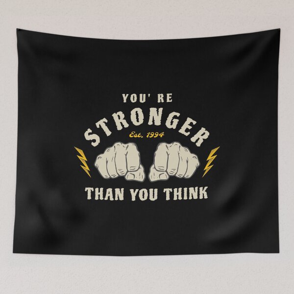 Item preview, You're Stronger Than You Think Motivational designed and sold by Walter-Jrr.