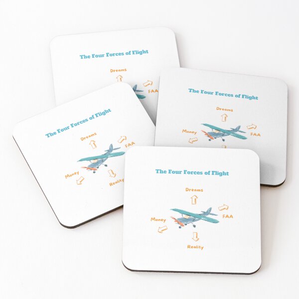 Item preview, The Four Forces of Flight | Aviation designed and sold by aeroaware.