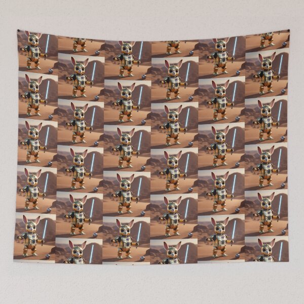 Item preview, Robot llama is training to fight. designed and sold by BotunPeony.