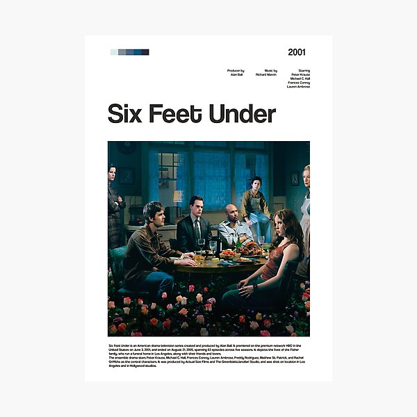 Item preview, Six Feet Under  series poster designed and sold by paulrommer.