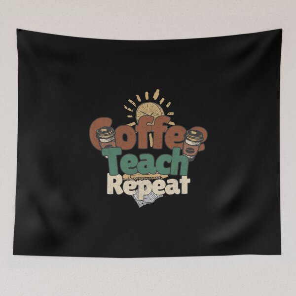 Item preview, Coffee Teach Repeat designed and sold by Samadi style.